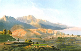 Карло Боссоли, Алушта, 1842