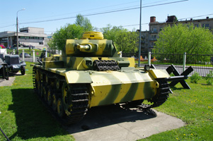 Москва,  Поклонная гора, танк T-III