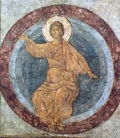 Христос во Славе (фрагмент фрески Сташный суд)